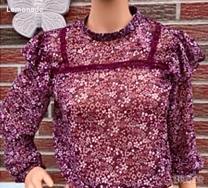 Ефектна блуза Зара С/ М размер , снимка 1