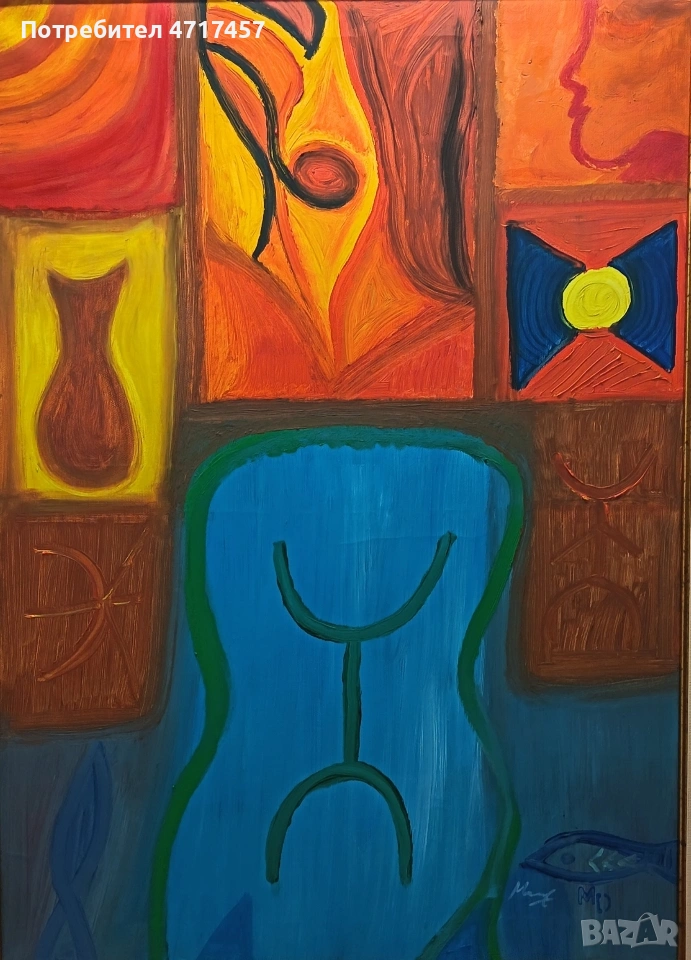 авторска картина оригинал, снимка 1