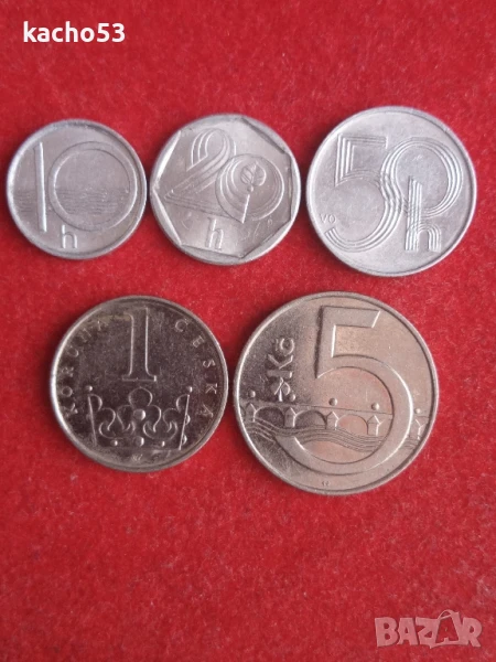 Лот монети Чехия., снимка 1