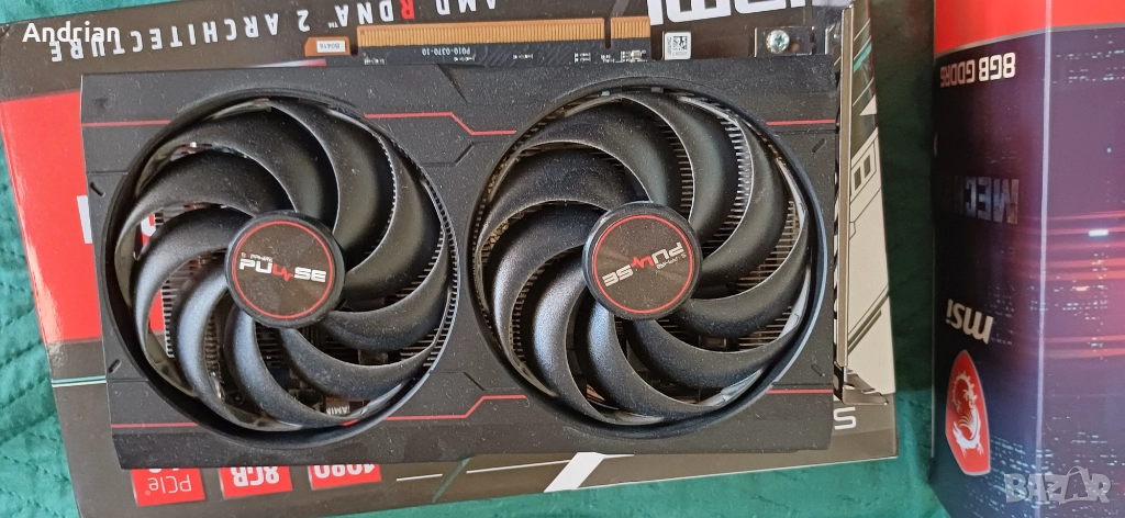 Видео карта rx 6600 8gb rx6600, снимка 1
