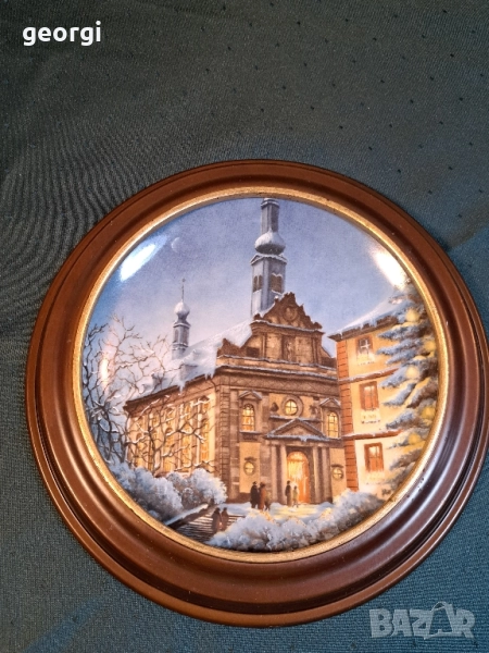 декоративна порцеланова чиния за стена Kaiser 27/3, снимка 1