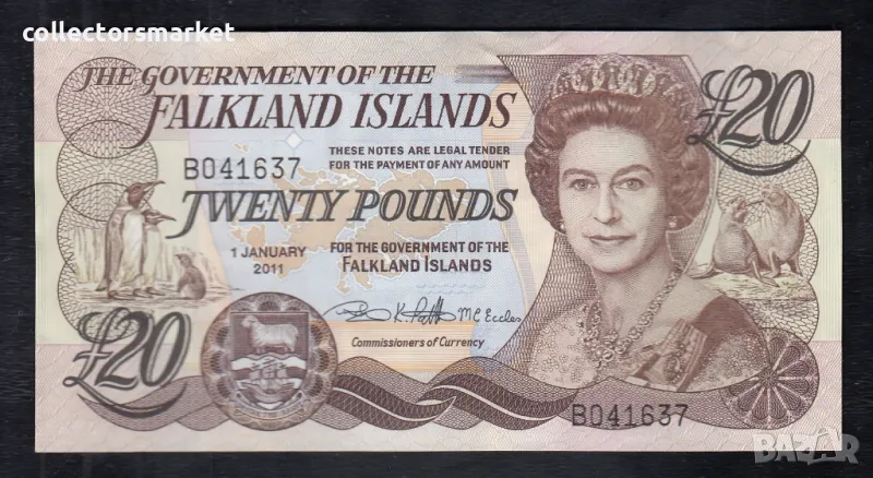 20 паунда 2011, Фолкландски острови, снимка 1