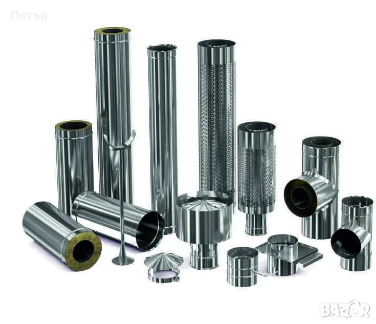 Изграждане на комин/комини от инокс/неръждавейка с и без изолация, снимка 1