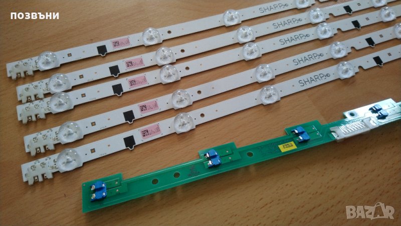 LED ленти Samsung 2013SVS32 SSP 3735 9 REV0.3 130405 от Samsung UE32F4000AW, снимка 1