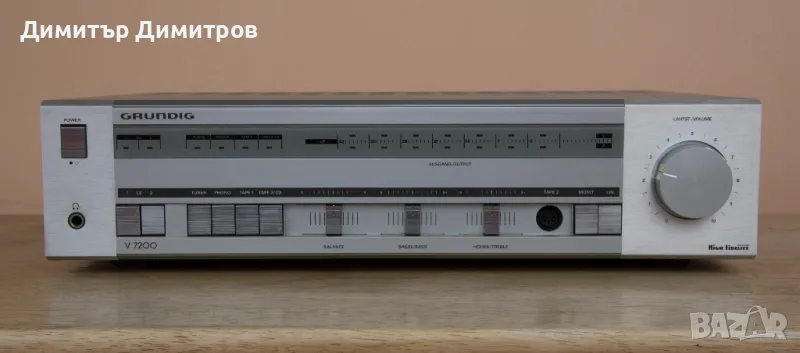 Предлагам транзисторен стерео усилвател Grundig V7200, снимка 1