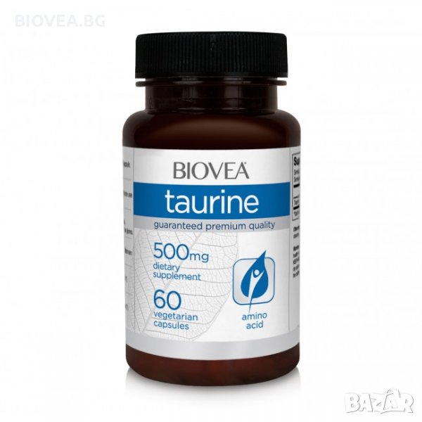 Хранителна добавка Biovea TAURINE 60 Capsules, снимка 1