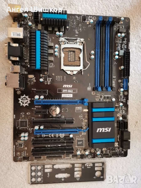 Дънна платка Z97 MSI Z97-G43 Socket 1150 , снимка 1
