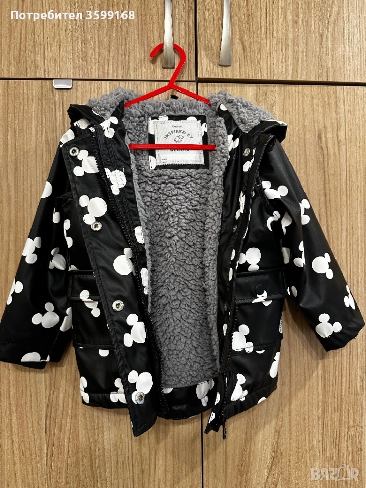 Детско яке-дъждобран George 18-24м 86-92рр, снимка 1