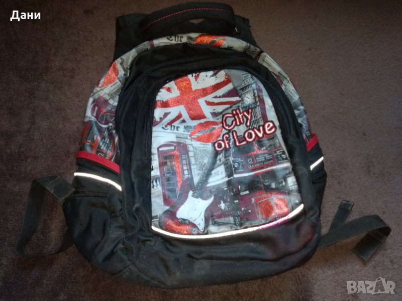 Ученическа раница Schneiders Walker City of Love, снимка 1