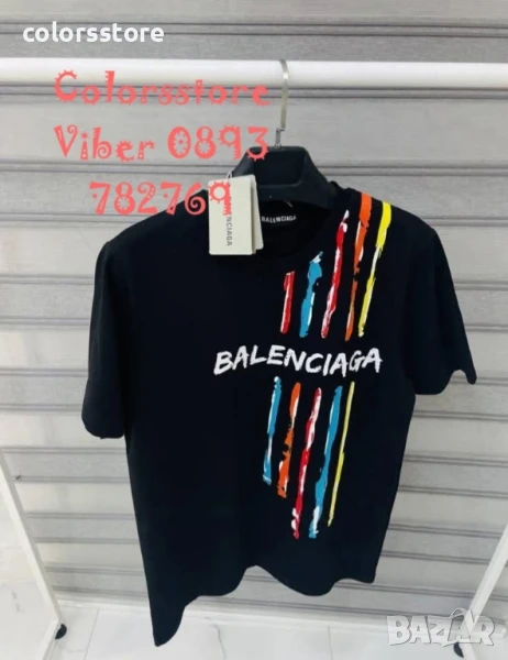 Мъжка бяла тениска Balenciaga кодIM248H, снимка 1