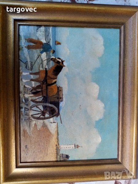 Масло върху платно , снимка 1