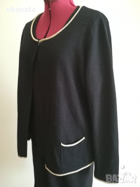 Черна дамска жилетка L - your sixth sense, снимка 1