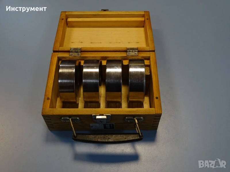 Комплект стоманени тежести модел МИП-10-1 USSR 20N, снимка 1