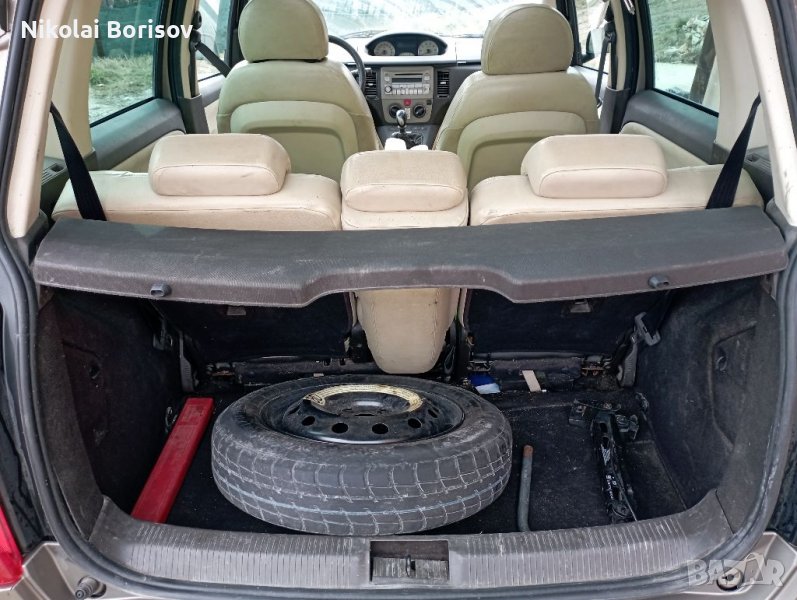 Резервна гума крик и ключ за гуми Lancia Musa, снимка 1