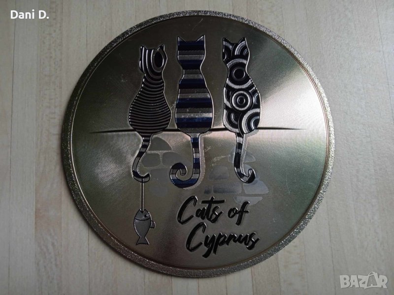 магнит от Кипър с 3 котки, снимка 1
