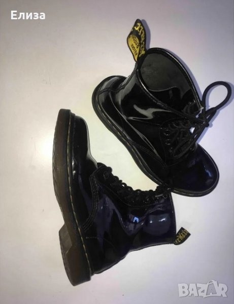 ОРИГИНАЛНИ лачени кубинки DR MARTENS 8дупки, снимка 1