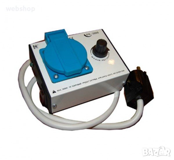 Български фазов регулатор FR3000M, регулатор на мощност, 220V, 3500W, снимка 1