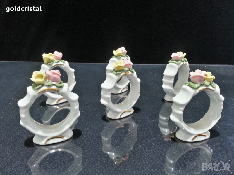 порцеланови салфетници , снимка 1