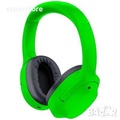 Безжични слушалки с микрофон Razer Opus X - Green геймърски SS301449, снимка 1