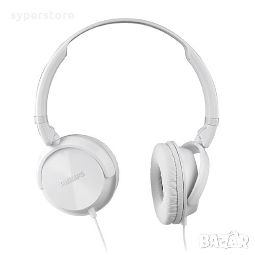 Слушалки Philips SHL3060 Големи Бели, въртяща се мида 1.2м DJ Style Headphone Philips , снимка 1