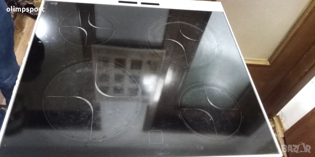 готварска печка канди работеща, керамични котлони лятно коно тракия, снимка 1