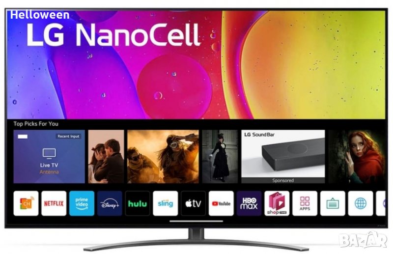 Чисто нов телевизор LG LED 50NANO813QA, 50" (127 см), Smart, 4K Ultra HD, снимка 1