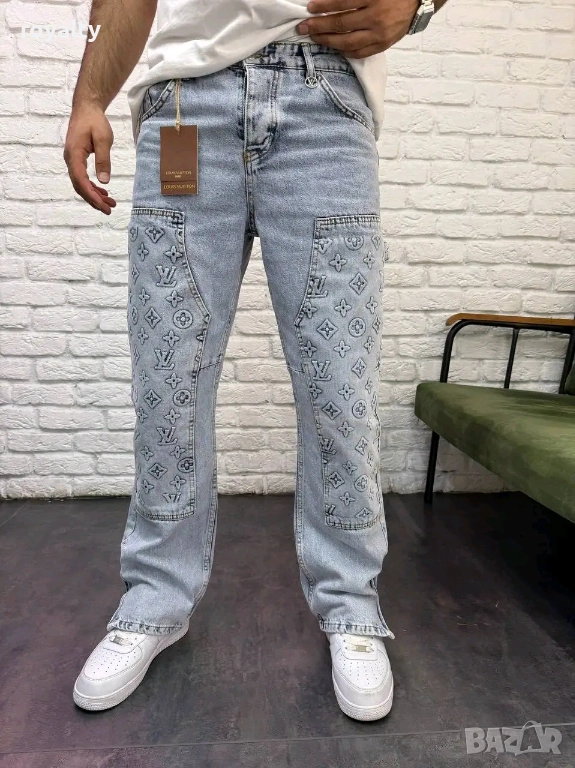 Louis Vuitton Мъжки Дънки, снимка 1