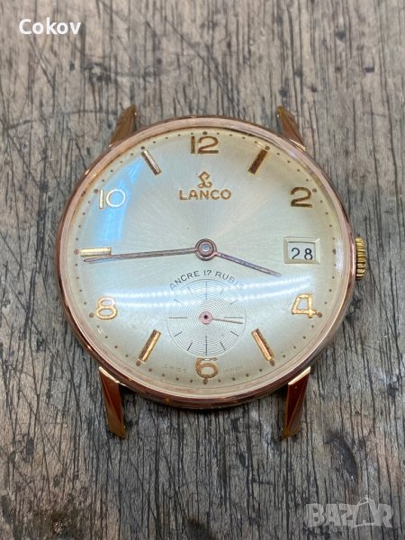 LANCO Ancre Small Second Hand 17 Rubis, снимка 1