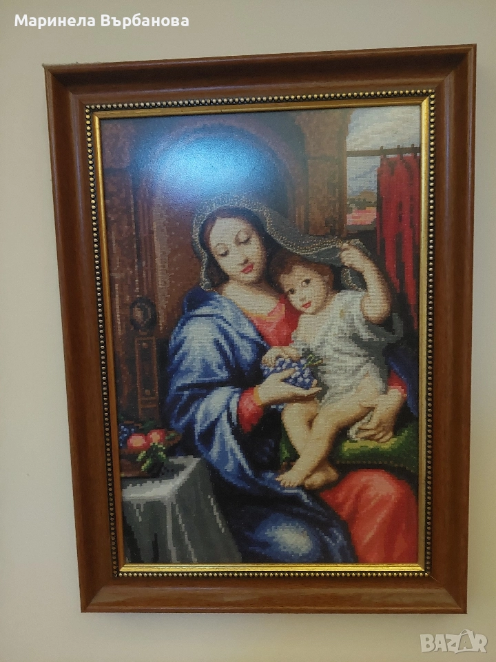 мадоната с гроздето, снимка 1