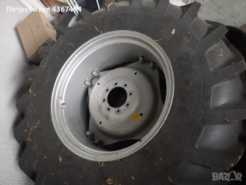 Гуми с джанти 12.4-24 и 18.4-30 BKT, снимка 1