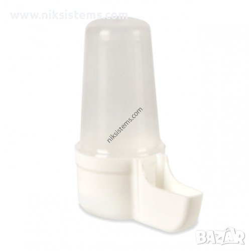 Поилка за Птици 60 мл. прозрачна антибактериална - Арт. №: 14085, снимка 1