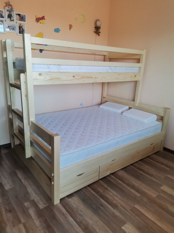 Продавам двуетажни легла в Спални и легла в гр. Самоков - ID24962231 —  Bazar.bg