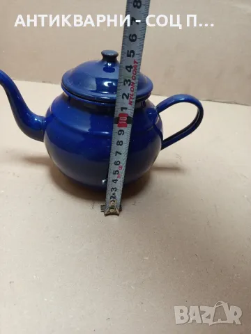 Соц Стар Малък Емайлиран Чайник., снимка 12 - Антикварни и старинни предмети - 49276481