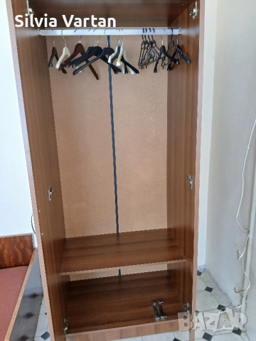Гардероб с две крила, снимка 4 - Гардероби - 52412756