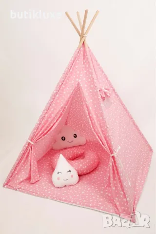 Детска палатка за игра , снимка 3 - Мебели за детската стая - 48006413