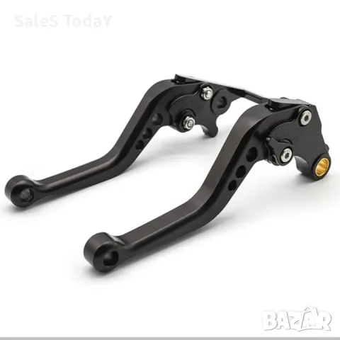 Ръчки за мотор, съединител и спирачка, Универсални, алуминиеви, 2бр в комплект, снимка 4 - Аксесоари и консумативи - 38533193