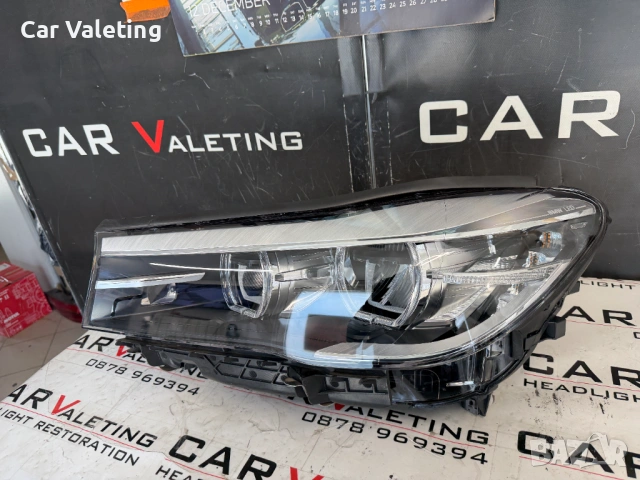 Фар ляв за Bmw 7 G11 G12 LED USA  far farove БМВ 7 Г11 Г12 ЛЕД , снимка 2 - Части - 54182414