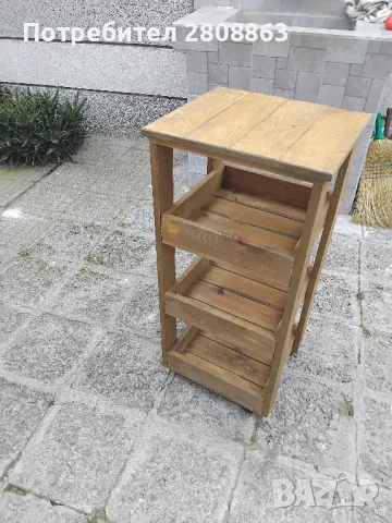 Подвижна етажерка , снимка 6 - Етажерки - 47935617