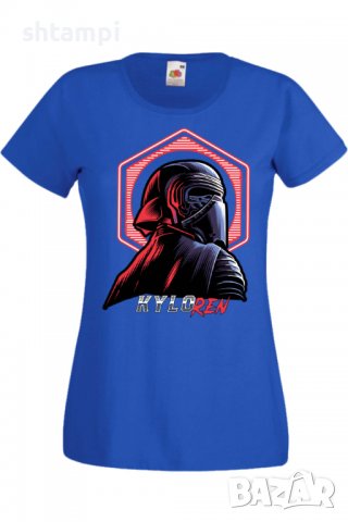 Дамска тениска Star Wars kylo ren,Филм,Игра,superhero,Изненада,Подарък,Повод,, снимка 4 - Тениски - 37728905