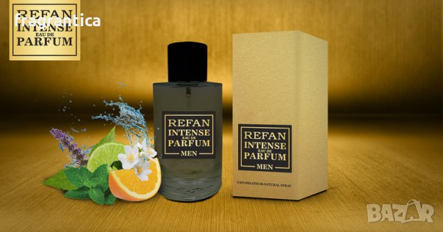 REFAN INTENSE eau de PARFUM for MEN 407-100 ml парфюмна вода за мъже, снимка 1 - Мъжки парфюми - 39984967