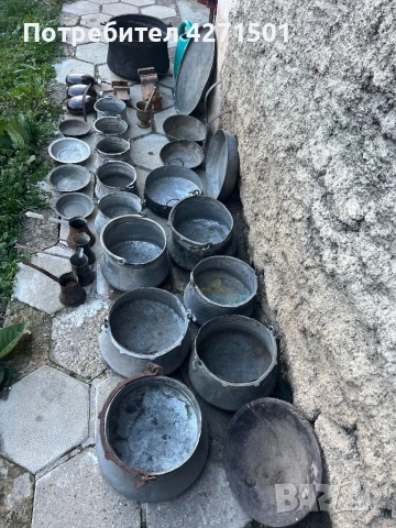 Стари медни автентични посуди