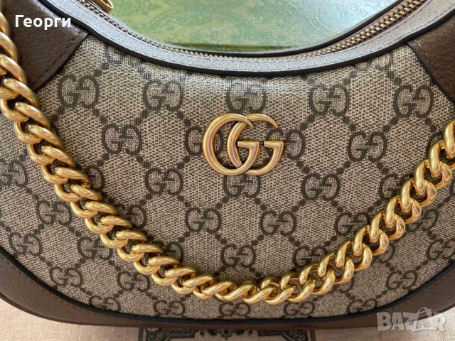 Оригинална Gucci Малка Чанта През Рамо Aphrodite Гучи Две Дръжки, снимка 4 - Чанти - 42027123