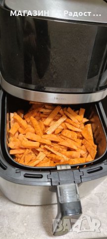 Фритюрник с горещ въздух HOMA HF-555SD, снимка 5 - Фритюрници - 34901114