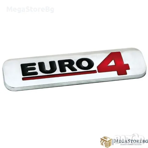 Емблема Euro 4 - 100x25мм Euro 5