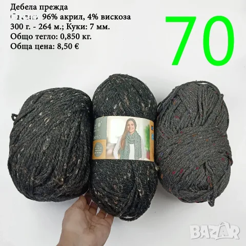 Евтини прежди в малки количества - нови и остатъци , снимка 16 - Други - 52042403