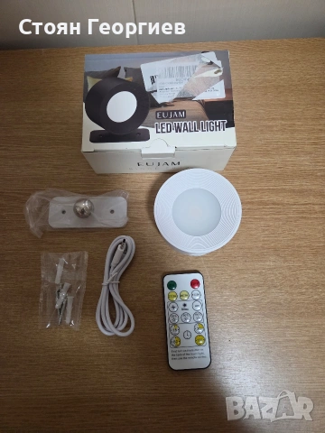 Чисто нова безжична лед лампа с дистанционно, снимка 2 - Лед осветление - 53250417