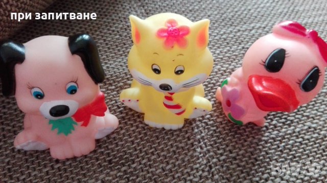 Стари гумени играчки, снимка 2 - Колекции - 40383321