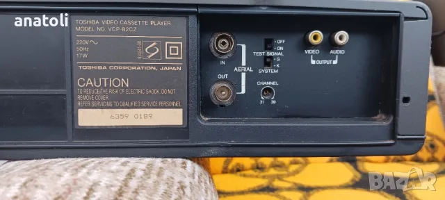 Видео Toshiba VCP-B2CZ, снимка 4 - Плейъри, домашно кино, прожектори - 48950215