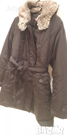 Зимно яке с качулка, снимка 5 - Якета - 38831610