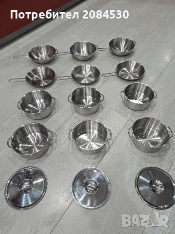 Детски комплект за готвене /неръждаема стомана/, снимка 4 - Образователни игри - 49266485